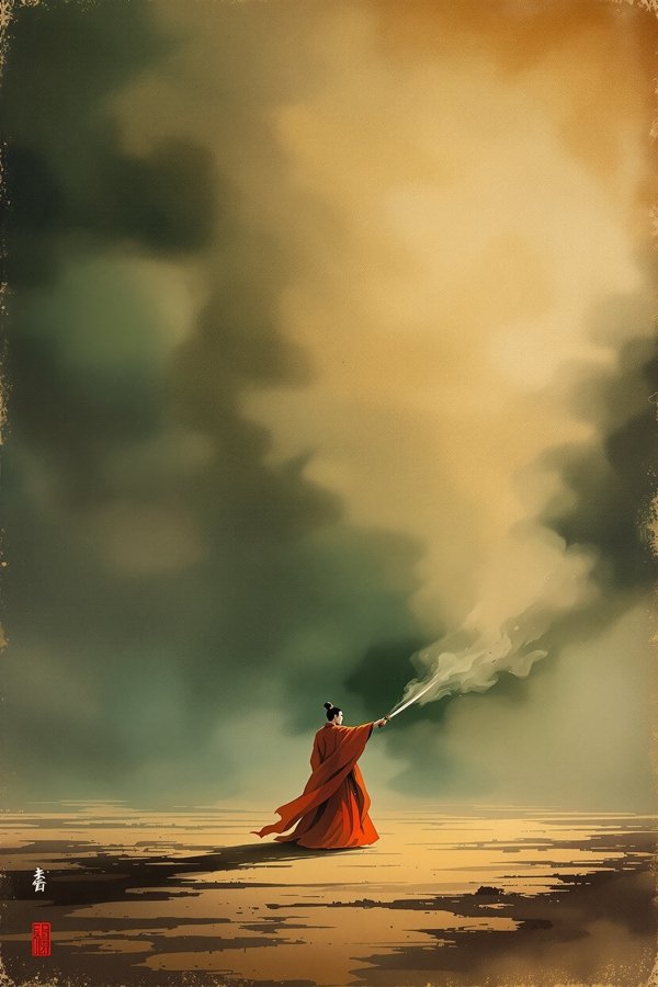 电影《霸王别姬》海报